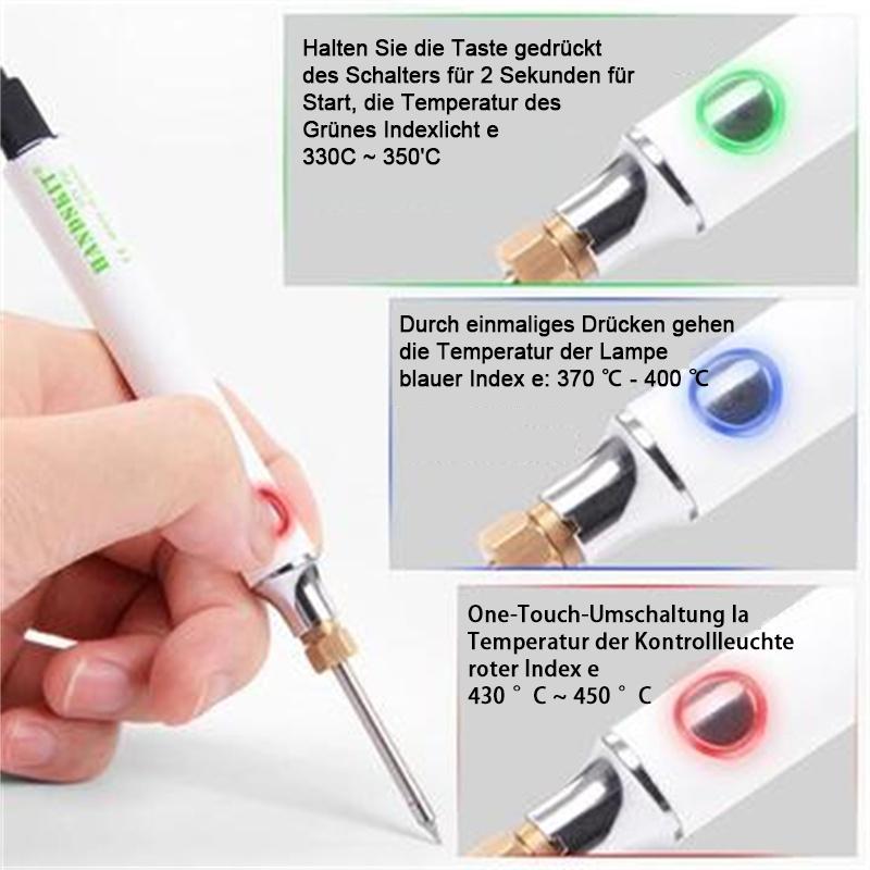 USB TRAGBARES ELEKTRISCHES LÖTEISEN-SET