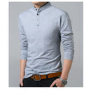 Normales Stehkragen Business Polo