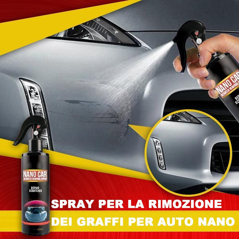 Nano spray per auto antigraffio