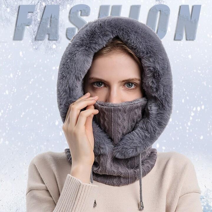 Winter Knit Set Warme, winddichte Unisex-Kappe