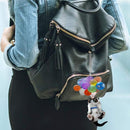 Bunte Luftballons und Kätzchen Anhänger