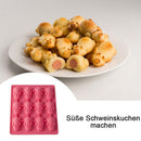 kleines Schwein-Silikonform für backen