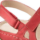 Sandalen mit Klettverschluss für damen