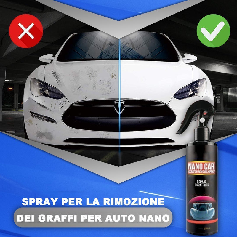 Nano spray per auto antigraffio