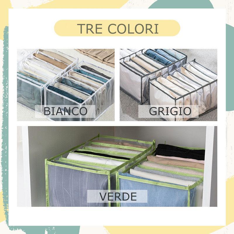 ORGANIZZATORE DI ABBIGLIAMENTO PER ARMADIO (2PZ)