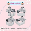 Edelstahl 3d runde Kuchenformen