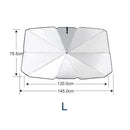 Faltbarer Sonnenschirm für Autos