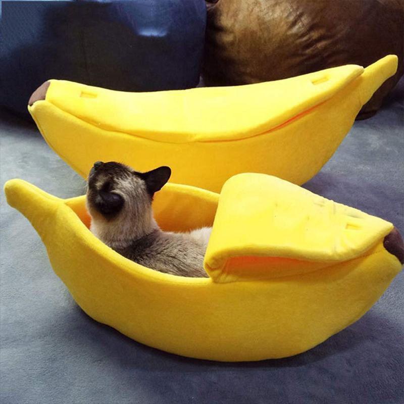 Bananen-Haustierbett