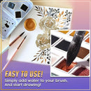 Metallic-Aquarell-Malerei-Set