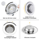 Spülbeckenfilter aus Edelstahl