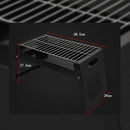 Tragbarer klappbarer Grill