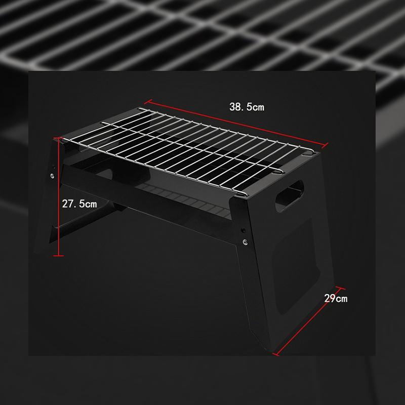 Tragbarer klappbarer Grill