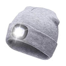Unisex Winter Warm Strickmütze Head Torch Cap