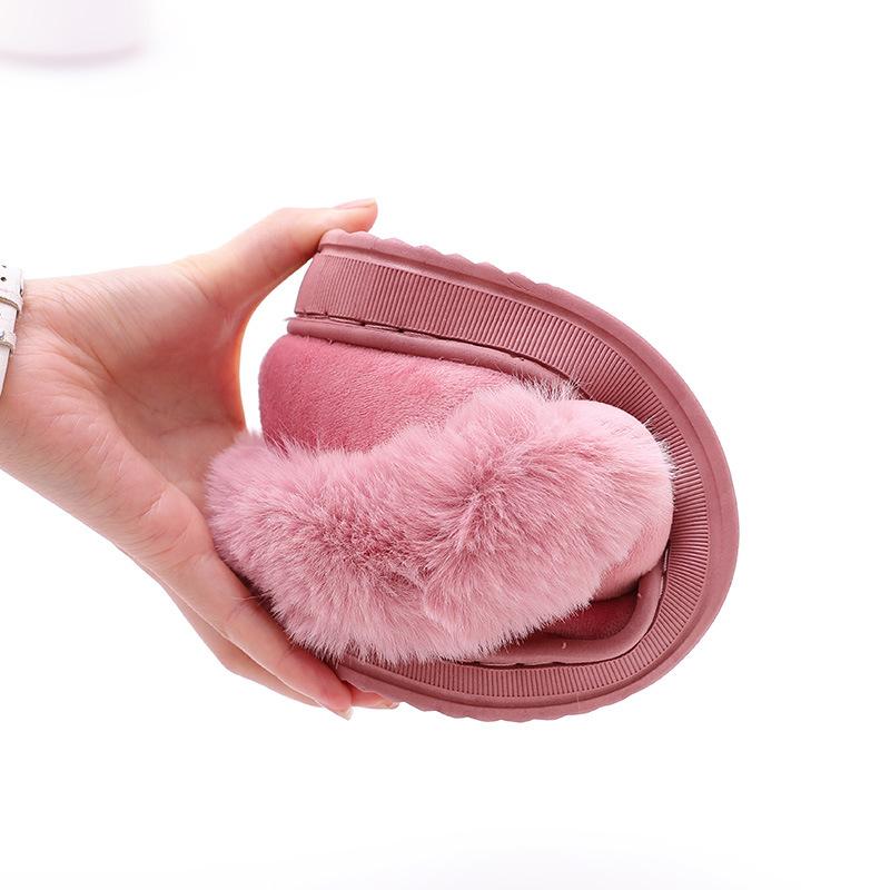 PANTOFOLE DA CASA IN PELUCHE DONNA