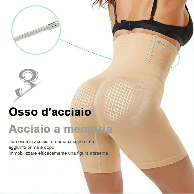 Pantaloncini da donna con fascia addominale