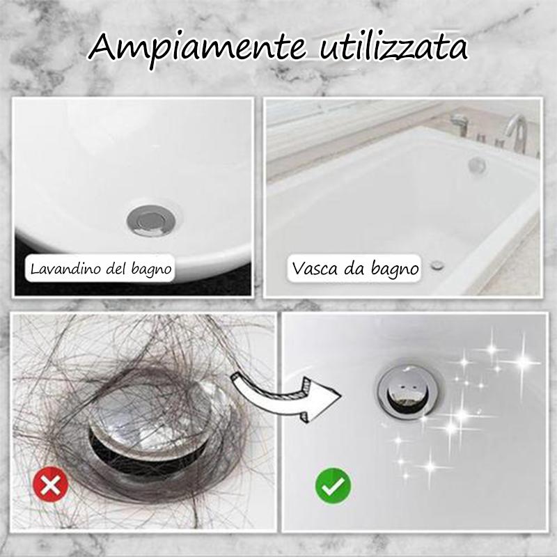 Tappo per lavabo a scomparsa