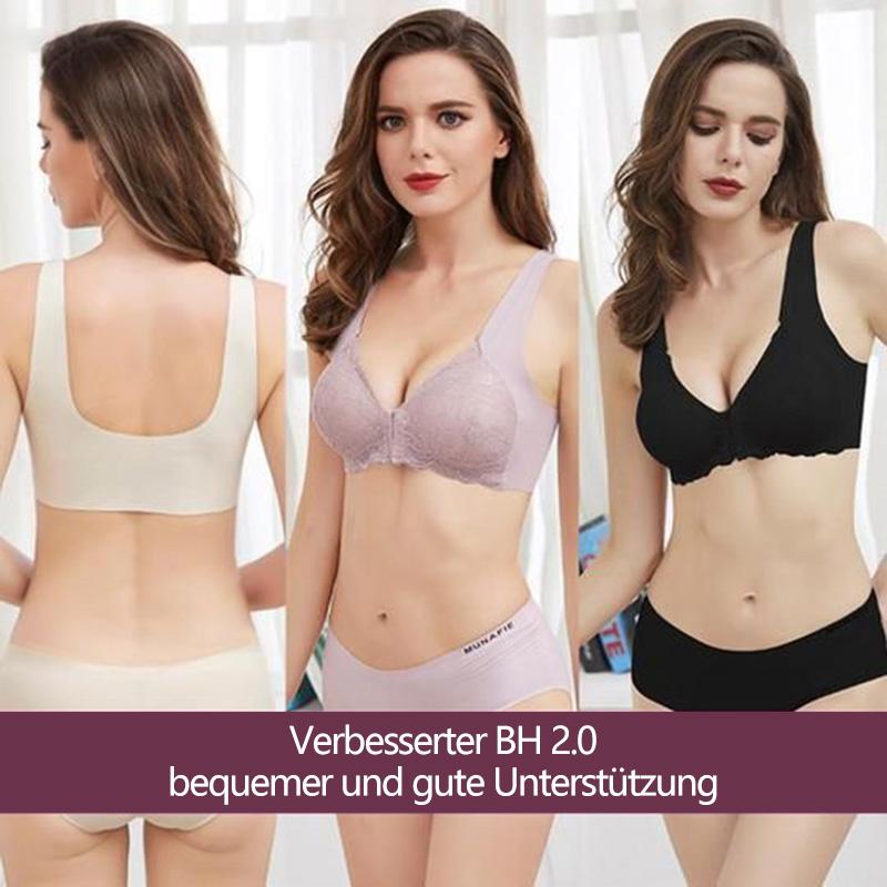 Atmungsaktiver BH mit Frontverschluss