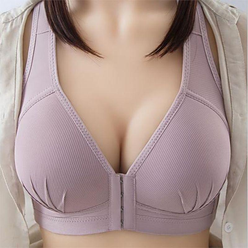 Reggiseno taglia grande con bottoni sul davanti (Spedizione Gratuita)