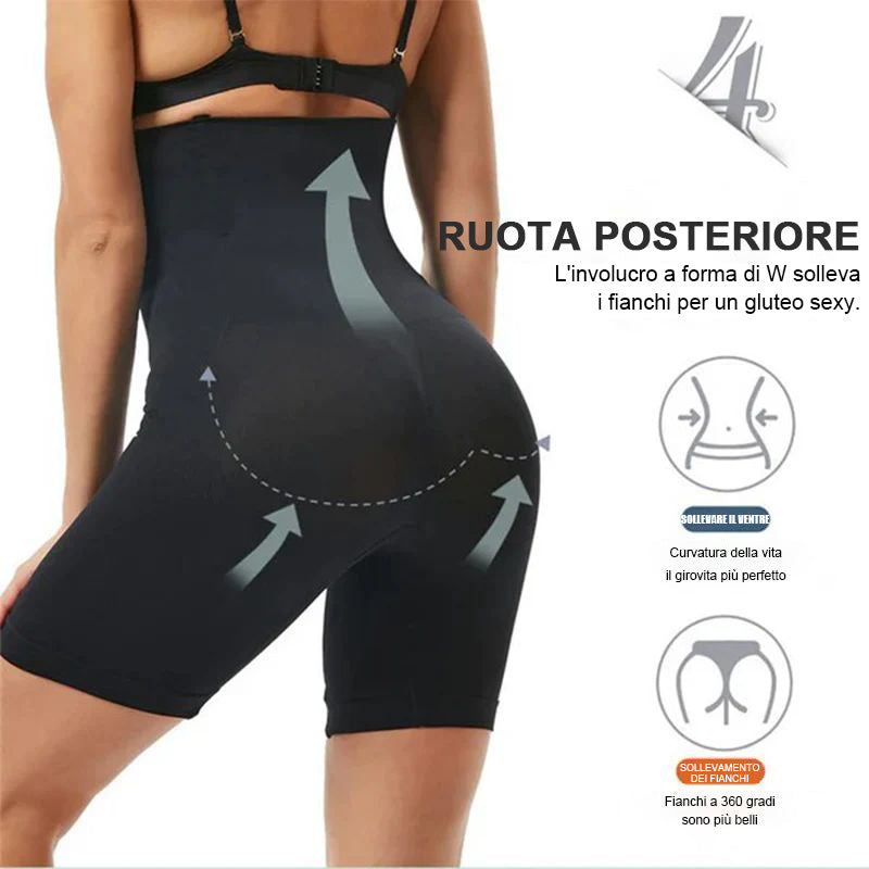 Pantaloncini da donna con fascia addominale