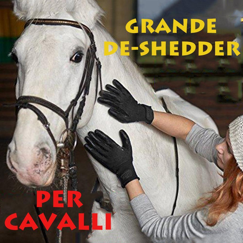 Pet governare guanti per i gatti, cani e cavalli - (1 paio)