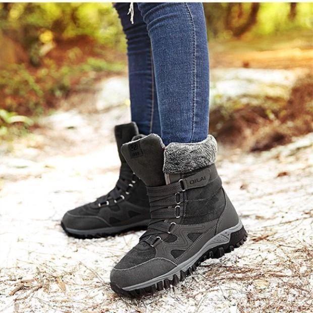 Warme High-Top-Schneeschuhe