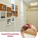 White Brick 3D Wandpaneele