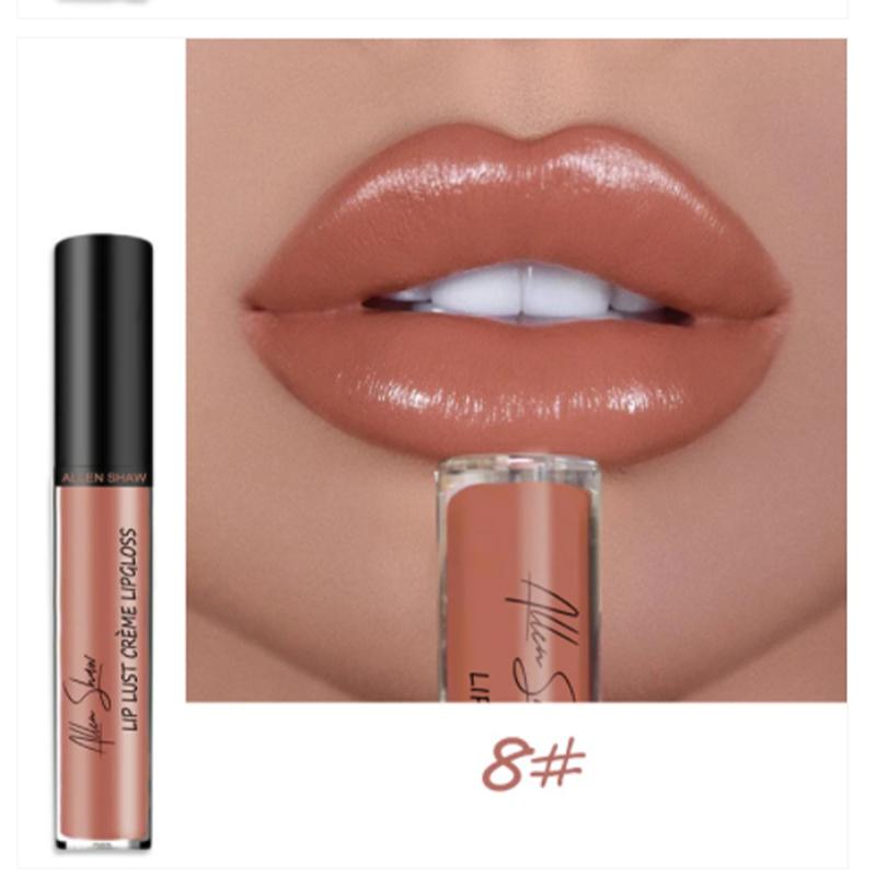 Wasserdichter 12-Farben-Creme-Lippenstift