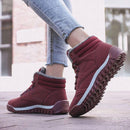 Damen High Top Warmfutter Stiefel Schnürung Winter Freizeitschuhe