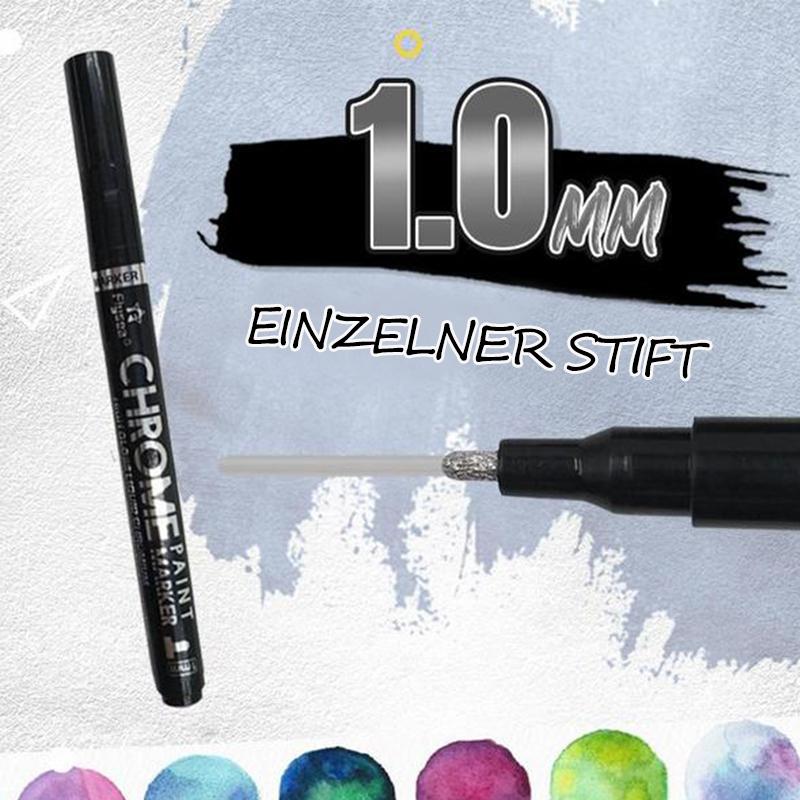 Flüssiger Spiegelchrommarker