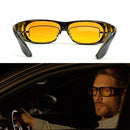 Bequee Gelbe Anti-Glanz Nachtfahrbrille - hallohaus