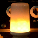 LED-Leuchtmittel mit Flammeneffekt
