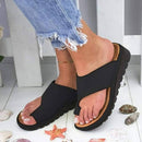 Sommerkühle, offene Zehensandalen