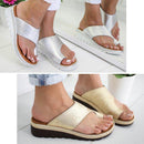 Sommerkühle, offene Zehensandalen