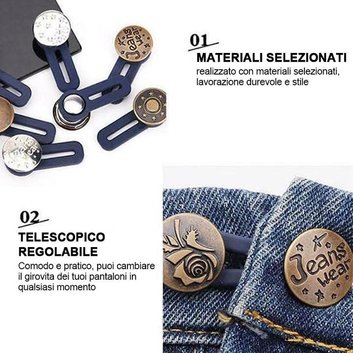 Bottone Retrattile Jeans